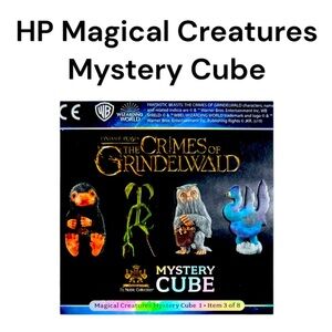 New 2 Wizarding World The Crimes of Grindelwald Magical Creatures Mystery Cubes